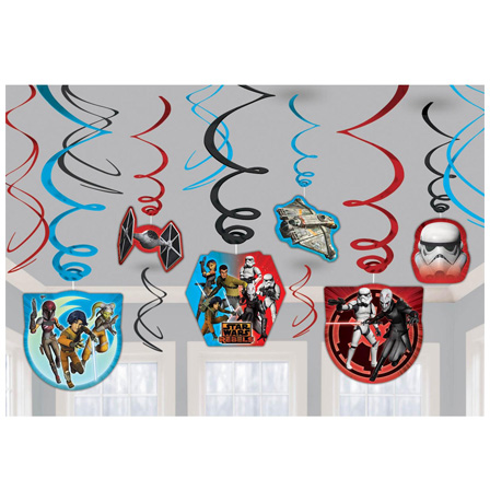 Star Wars Swirl Decorations Value Pack Star Wars Swirl Decorations Value Pack